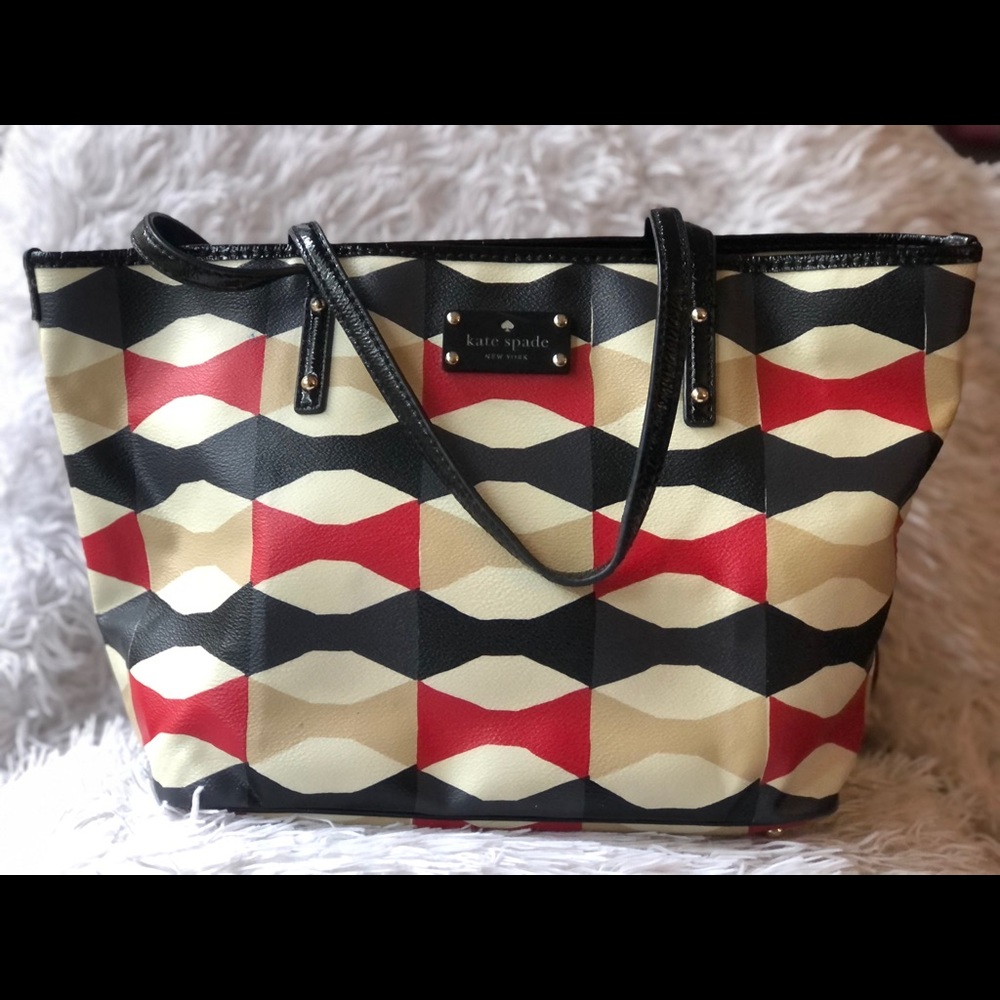 Kate Spade ♠️ Multicolor Tote Bag